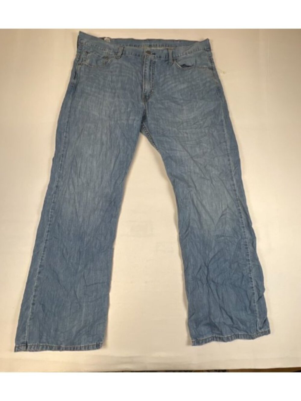 Levi Strauss Mens Jeans 38x32 569 Loose Straight Leg Blue Denim Pants